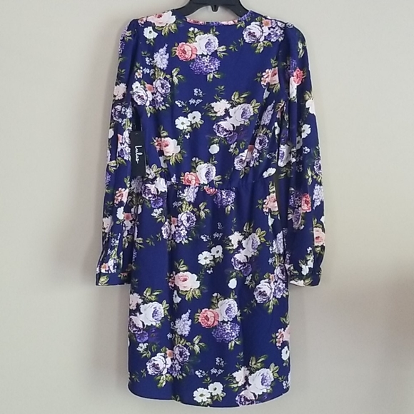 Lulus Honey Punch That's a Wrap Floral Dress XS - Picture 12 of 14